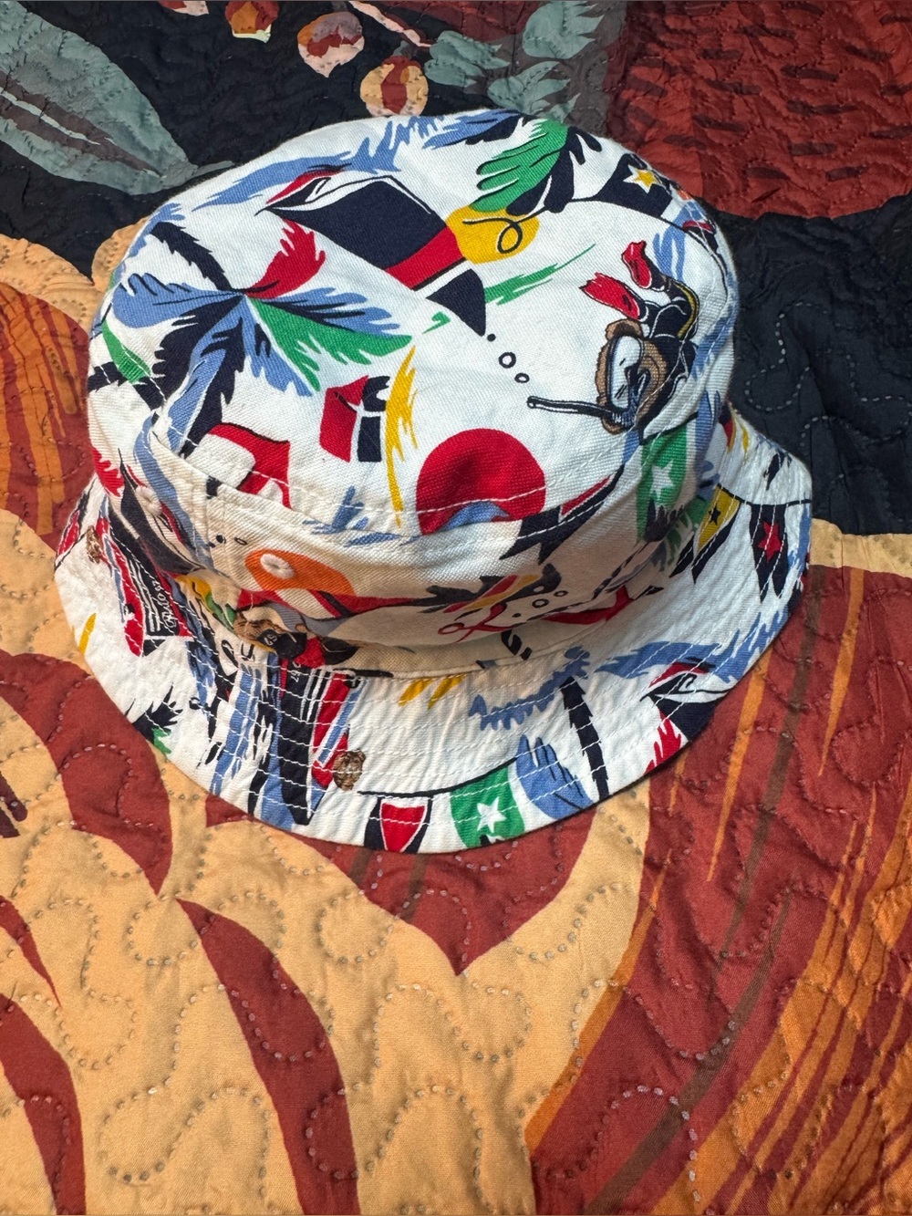Polo Ralph Lauren Polo Bear Reversible Bucket Hat